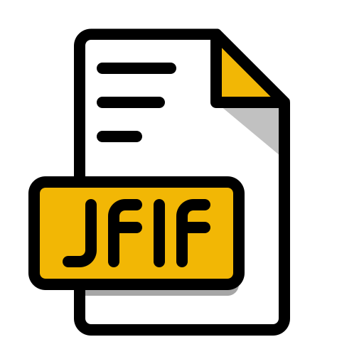 jfif Generic color lineal-color icoon