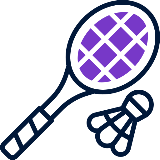 badminton Generic color lineal-color icoon