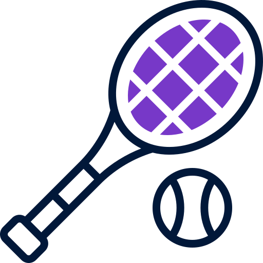 tenis Generic color lineal-color ikona