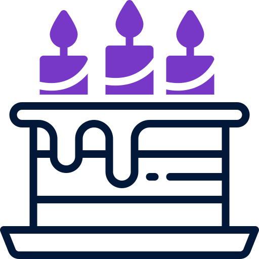 Birthday cake Generic color lineal-color icon