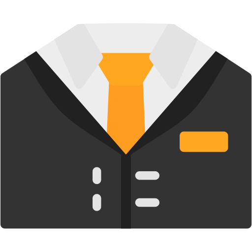 Suit Generic color fill icon