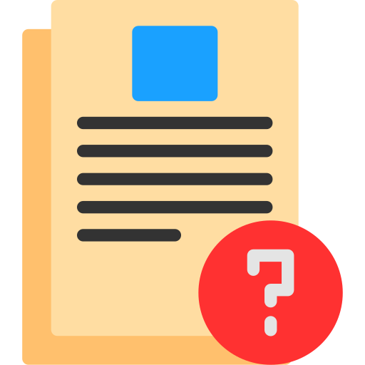 Questionnaire Generic color fill icon