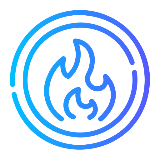 Fire Generic gradient outline icon
