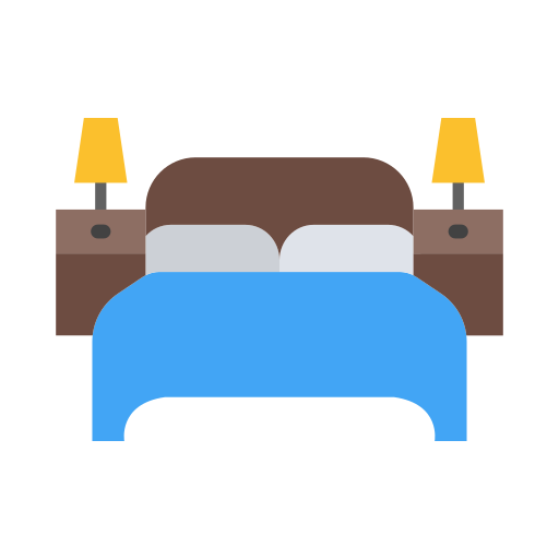 slaapkamer Generic color fill icoon