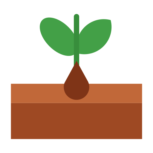 rosną rośliny Generic color fill ikona