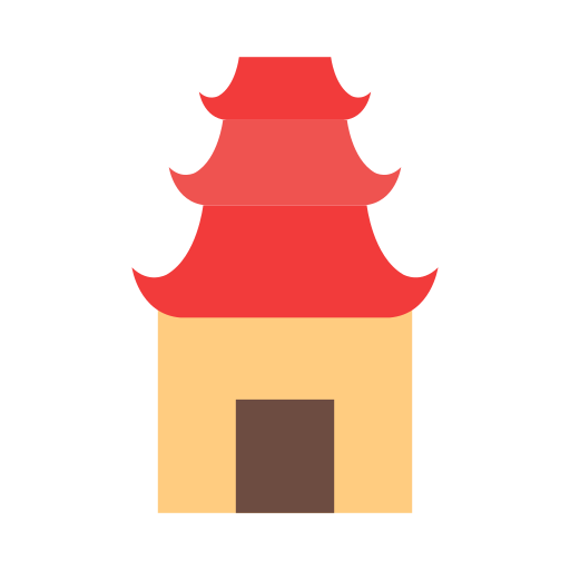寺 Generic color fill icon
