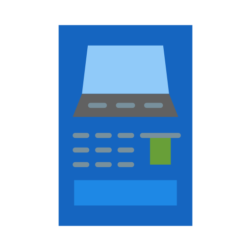 bancomat Generic color fill icona