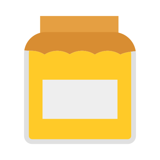 蜂蜜の瓶 Generic color fill icon