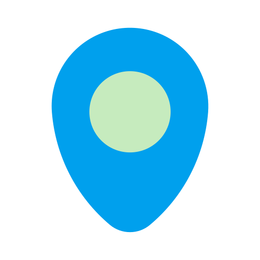 Location Generic color fill icon
