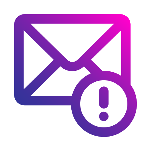 correo basura Generic gradient outline icono