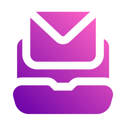 Online message Generic gradient fill icon