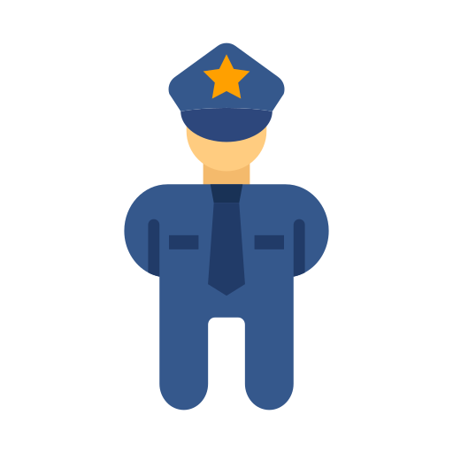 警官 Generic color fill icon