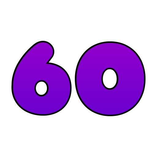 soixante Generic gradient lineal-color Icône