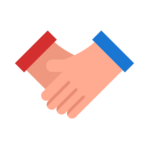 Hand shake Generic color fill icon