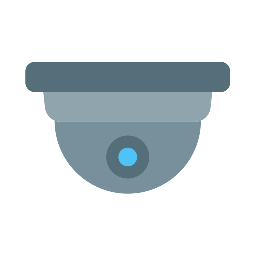 Security camera Generic color fill icon