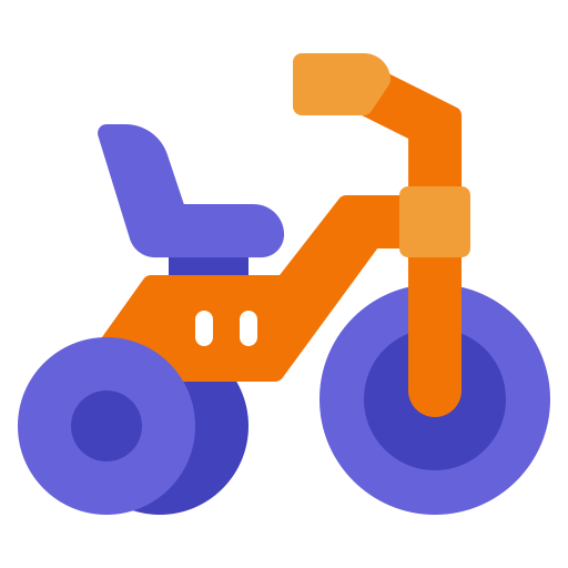 triciclo Generic color fill icona