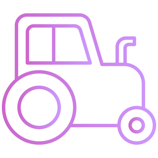 tractor Generic gradient outline icono
