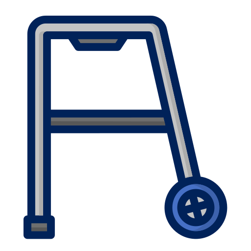 rollator Generic color lineal-color icon
