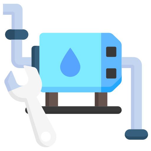 pompe à eau Generic color fill Icône