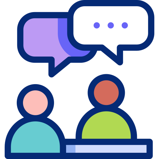 Helpdesk Basic Accent Lineal Color icon