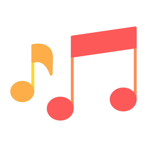 nota musical Generic color fill icono