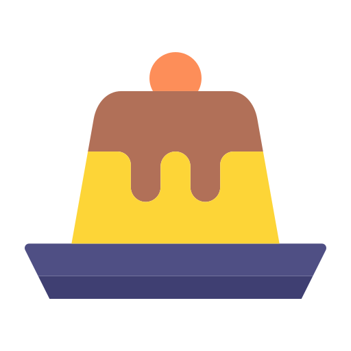 Flan Generic color fill icon