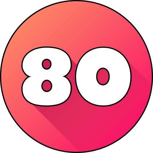 80人 Generic gradient lineal-color icon