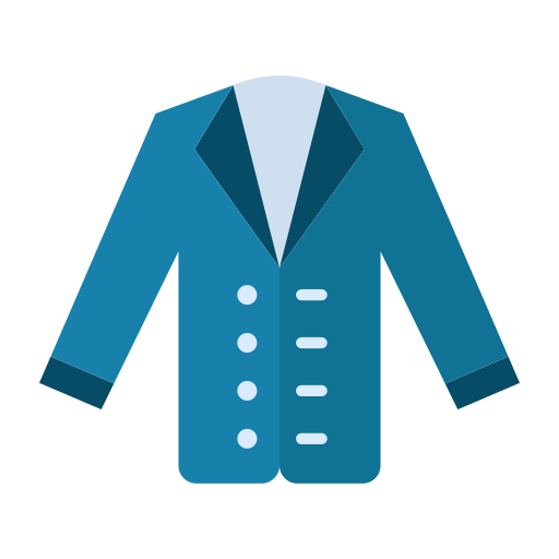 Coat Generic color fill icon