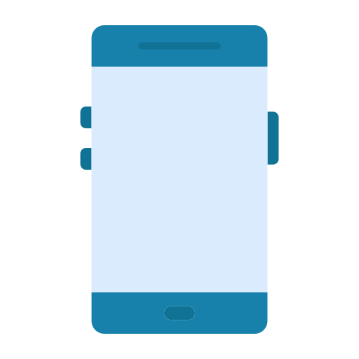 Smartphone Generic color fill icon