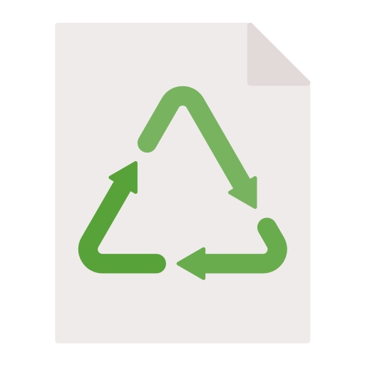 papier recyceln Generic color fill icon