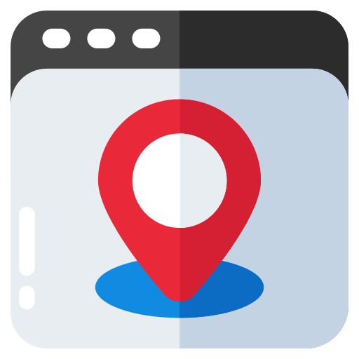 Location Generic color fill icon