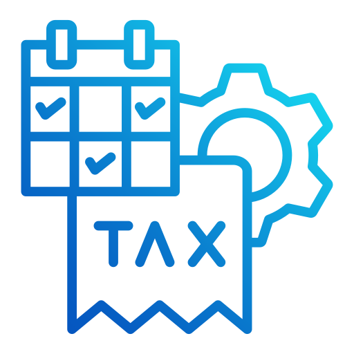 Планирование налогов Generic gradient outline иконка