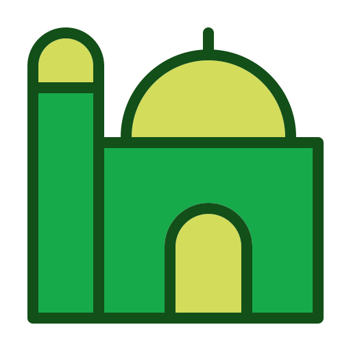 Mosque Generic color lineal-color icon