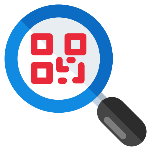 Qr code scan Generic color fill icon