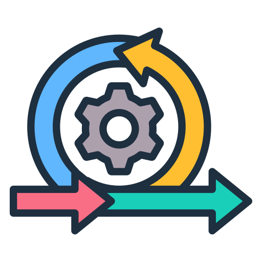 Agile methodology Generic color lineal-color icon