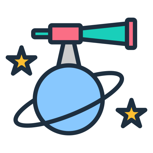 astronomie Generic color lineal-color icon