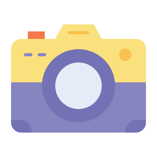 カメラ Generic color fill icon
