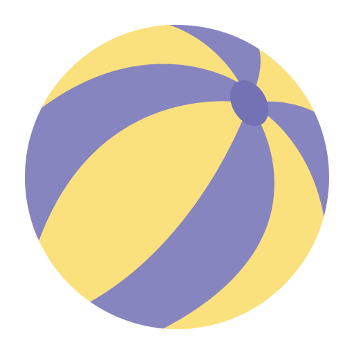 ビーチボール Generic color fill icon