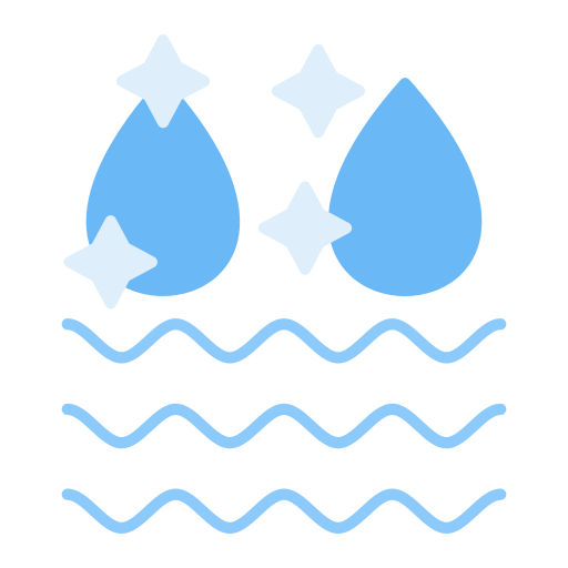 schoon water Generic color fill icoon