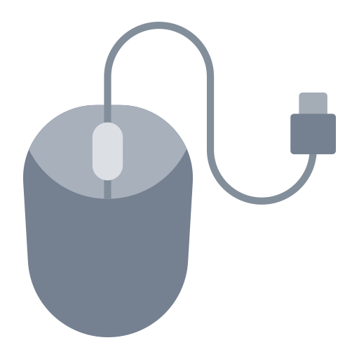 Mouse clicker Generic color fill icon