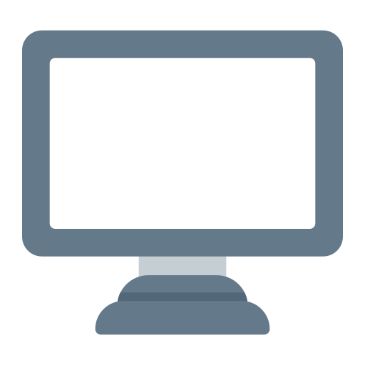 Monitor Generic color fill icon