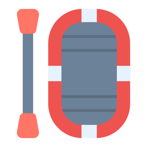 Łódka Generic color fill ikona