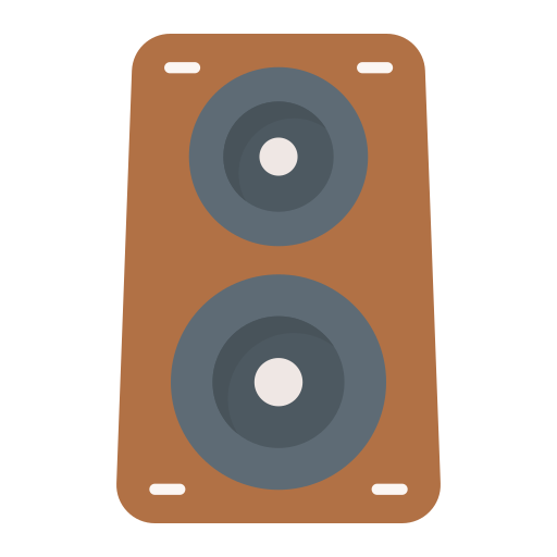 Speakers Generic color fill icon