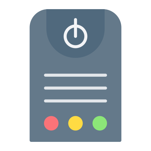 Uninterrupted power supply Generic color fill icon