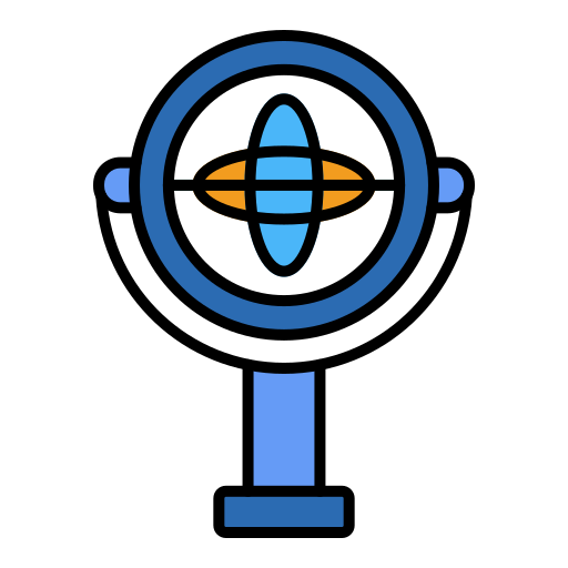 giroscopio Generic color lineal-color icona