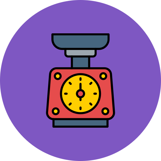 Weight scale Generic color lineal-color icon