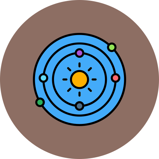 orbita Generic color lineal-color ikona