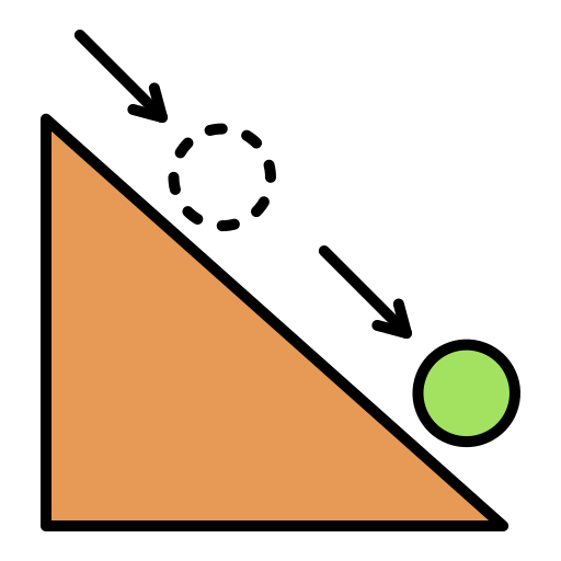 prawo ruchu Generic color lineal-color ikona