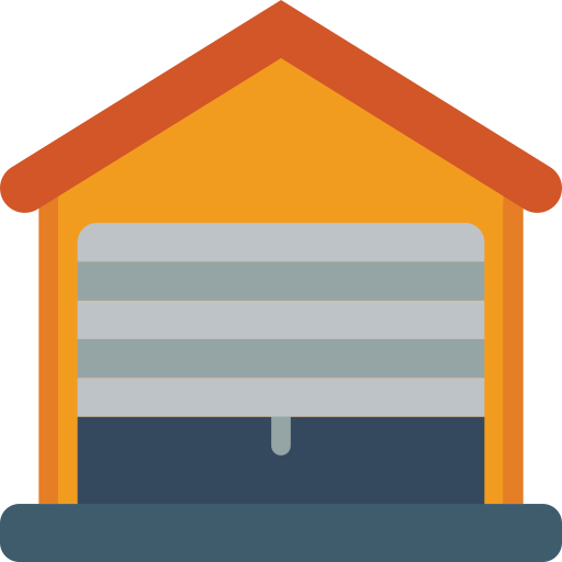 Garage Basic Miscellany Flat icon