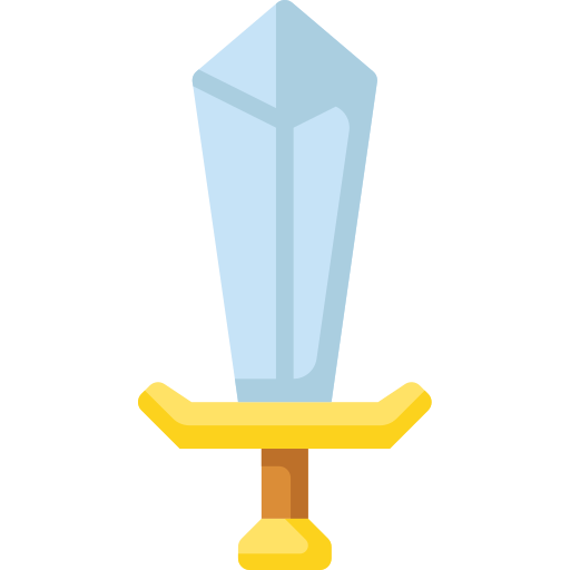 zwaard Special Flat icoon